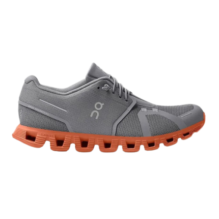 Cloud X Gray on Orange Shoes