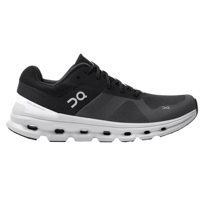 On Cloud Golf Shoes 4 Black on White